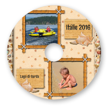 DVD s vlastním potiskem - Bambus