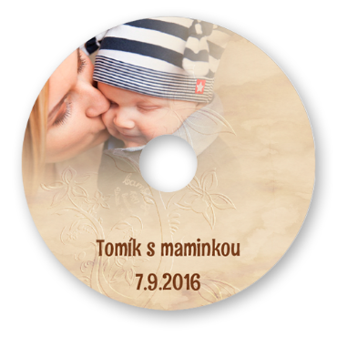 DVD s vlastním potiskem - Prolnutí