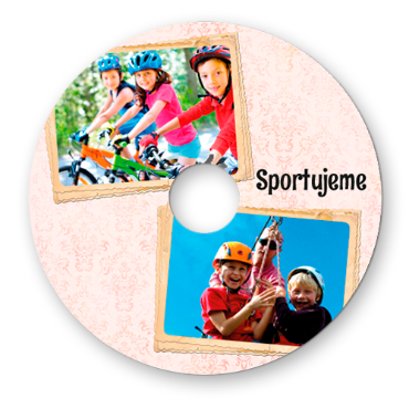 DVD s vlastním potiskem - Rámečky