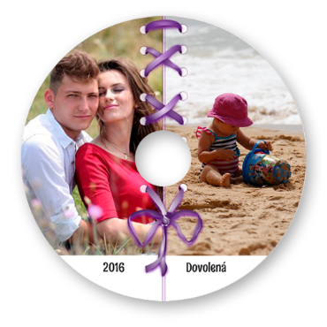 DVD s vlastním potiskem - Stužka