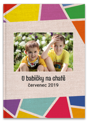 Fotokniha v pevné vazbě - Barevná mozaika