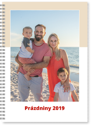 Fotokniha - kroužková vazba A4 - Cappuccino