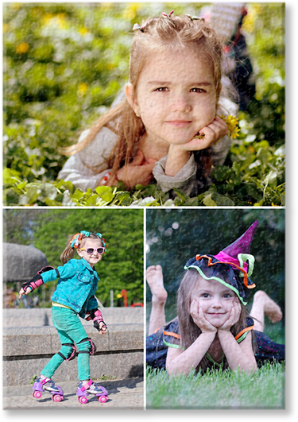 Fotoobraz na plátně - Více fotografií