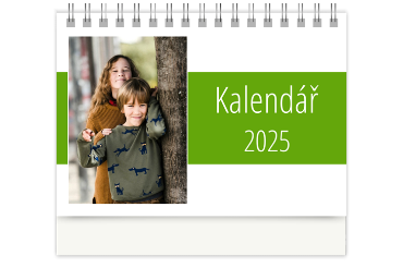 Stolní kalendář - Klasik zelený