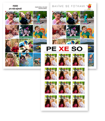 Pexeso z vlastních fotek - 12 párů / fotografie