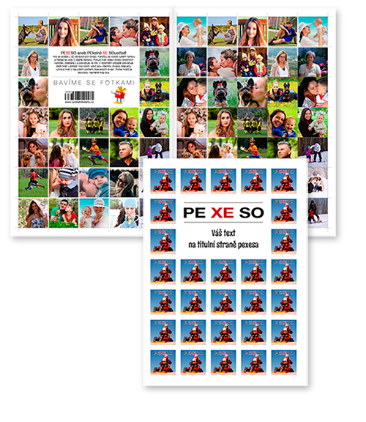 Pexeso z vlastních fotek - 32 párů / fotografie