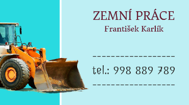  - Zemní práce